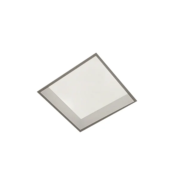 Embutido Micro Aba Usina Design Quadrado para Lâmpadas E27 30440-40