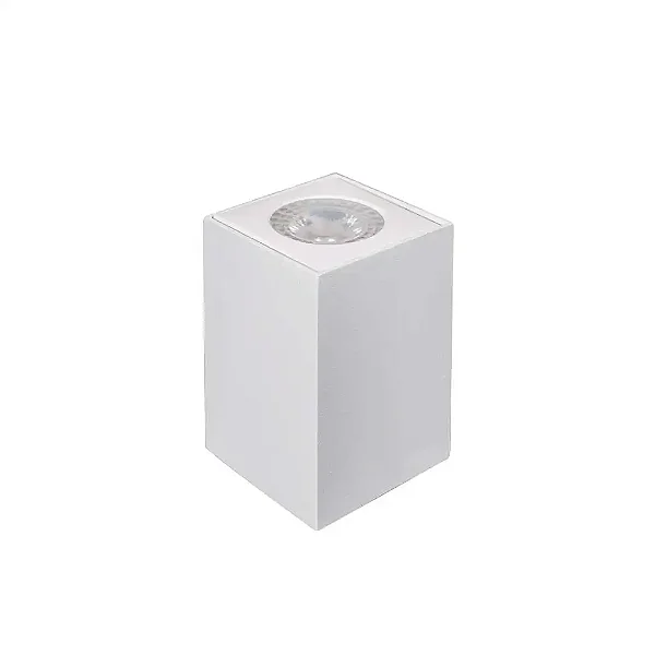 Plafon Sobrepor Vértice Usina Design Quadrado para Lâmpada MR16 60010-1
