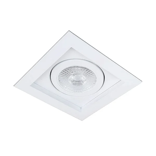 Embutido Grid Usina Design Quadrado para Lâmpada PAR20 UD339-1P