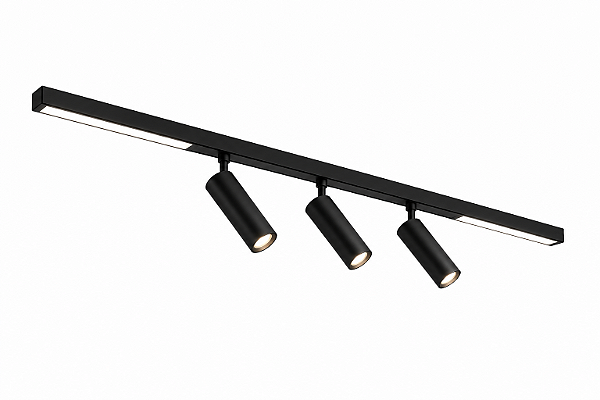 Plafon Legou Usina Design com LED Integrado e 3 Pendentes Palito G – 3000K 19574-13LED3