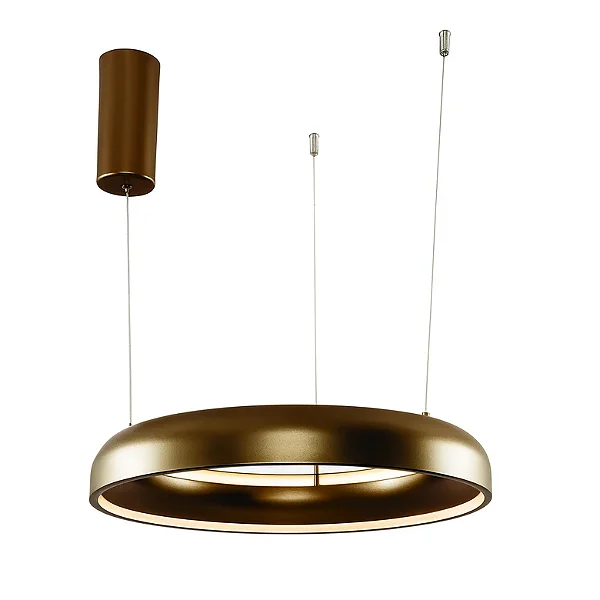 Pendente ALLA Ø50cm LED 49W 3000K Canopla Padrão para Gesso – Usina Design 19951-50LED3
