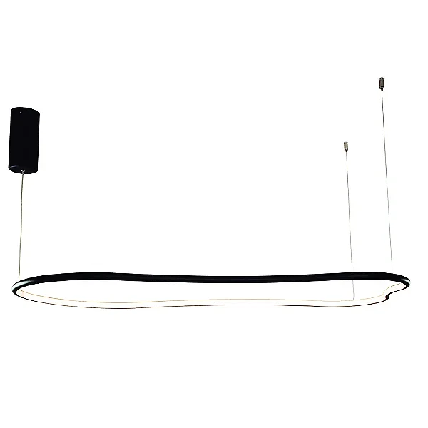 Pendente CLOUD 100cm LED 43W 2700K Canopla para Laje – Usina Design 19961-100LED2