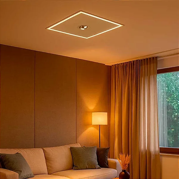 Embutido LOOK 40x40cm LED 46W 3000K – Usina Design 19985-40LED3
