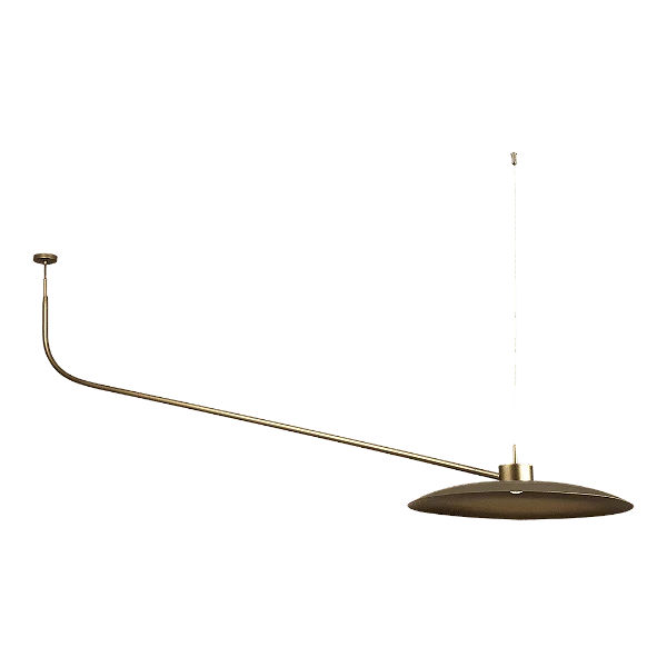 Pendente Piatto LED 10W 4000K 1750mm Bivolt – Usina Design 19975-150LED4