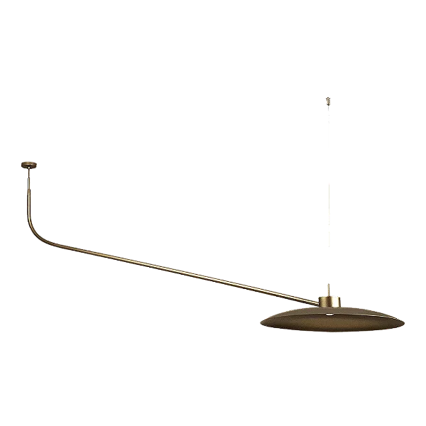 Pendente Piatto LED 10W 2700K Ø500mm Bivolt – Usina Design 19975-50LED2
