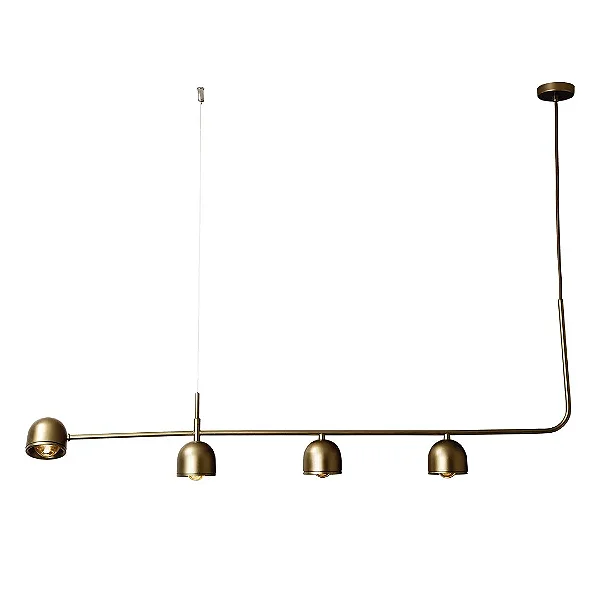 Pendente Punto Linear LED 20W 4000K 1000x75x330mm Bivolt – Usina Design 19926-100LED4