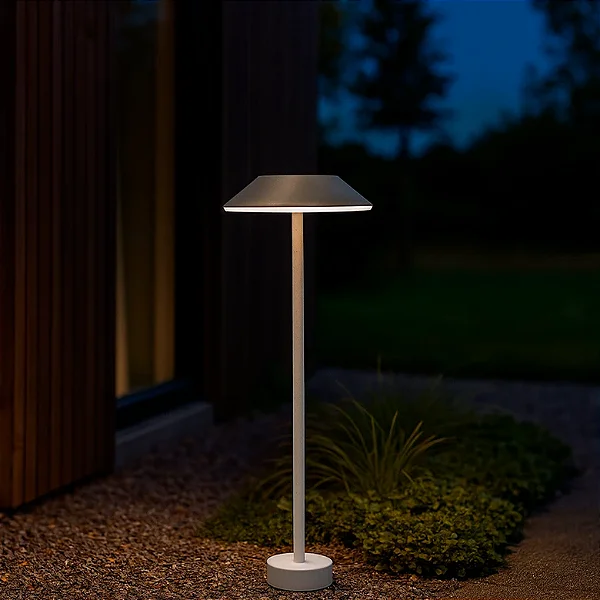 Balizador Zoey LED 6W 4000K IP65 Ø155x550mm Bivolt – Usina Design 19885-55LED4