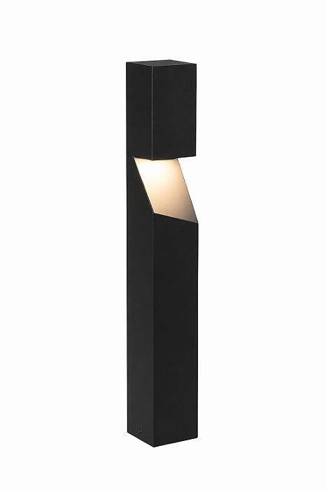 Balizador Kali LED 7W 3000K IP65 58x58x500mm 220V – Usina Design 19910-55LED3-2V