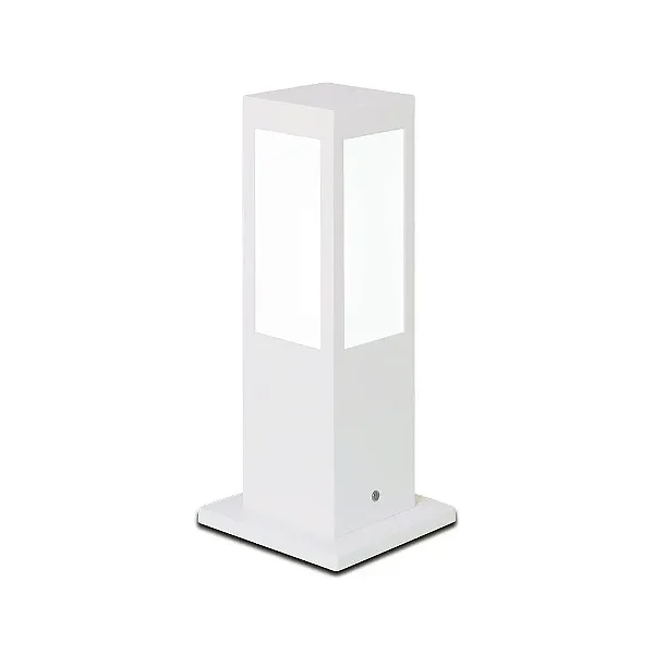 Poste Jardim Alberino E27 750mm Tubo Quadrado 90mm – Usina Design 5510-75