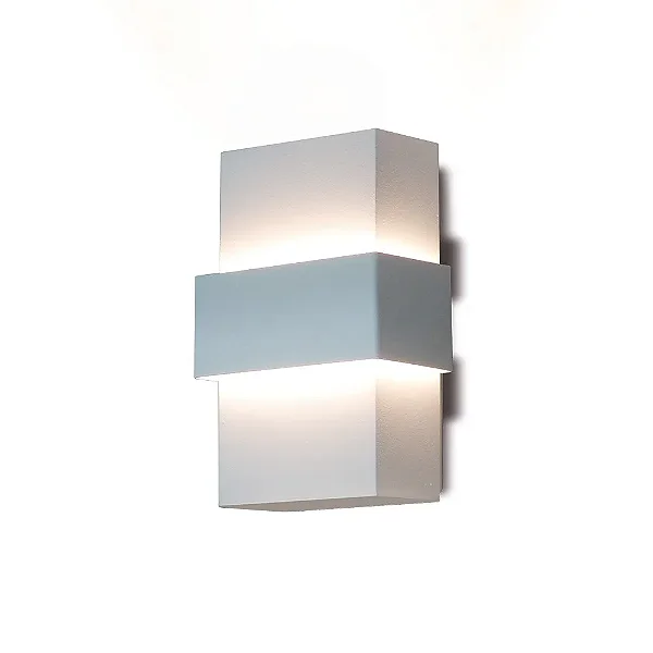 Arandela Smart G9 Quadrada Iluminação 1 Lado 120x120x180mm – Usina Design 5219-18