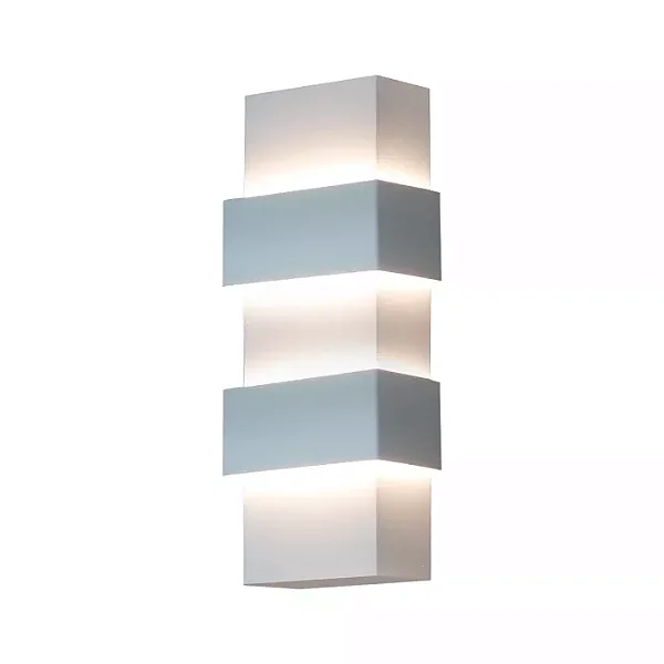 Arandela Smart G9 Quadrada Iluminação 2 Lados 120x120x400mm – Usina Design 5220-40