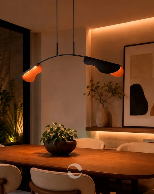 Pendente Metal Domado 6642 Carioca Broto Fita LED 12,6W 3000K 160x50x25cm Alumínio Bivolt