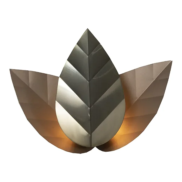 Arandela Metal Domado 6424 Wild Fall 1xG9 Halopin 36x26x9cm Alumínio Bivolt