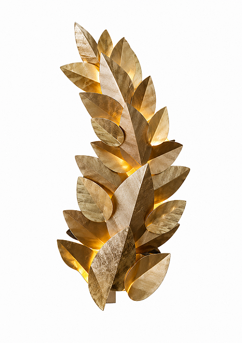 Arandela Metal Domado 6435E Wild Fall Angel E 7xG9 Halopin 60x130x15cm Alumínio Bivolt