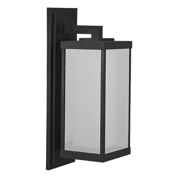 Arandela Metal Domado Retrô Quadrada GG 5520GG 93cm Alumínio e Vidro G8