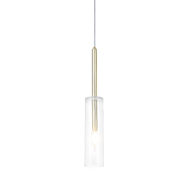 Pendente Metal Domado Arbo 6404 56cm Alumínio e Vidro E14