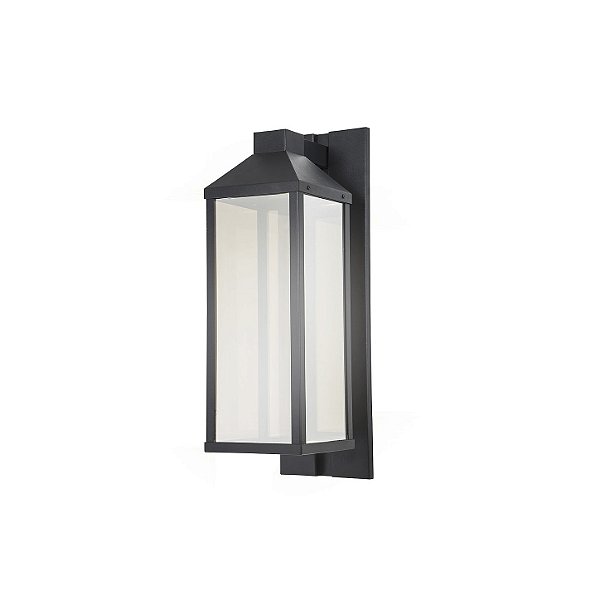 Arandela Metal Domado Vintage AR P 5837 60cm Alumínio e Vidro GU10