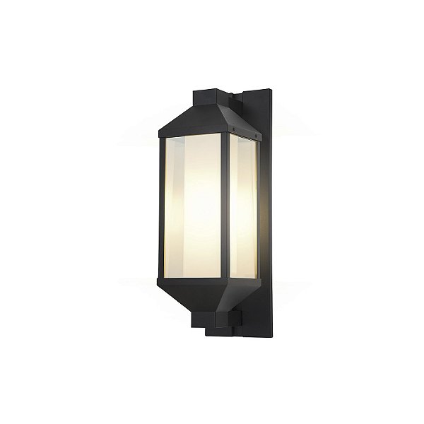 Arandela Metal Domado Vintage Duo P 5839 60cm Alumínio Vidro e Policarbonato UV E27