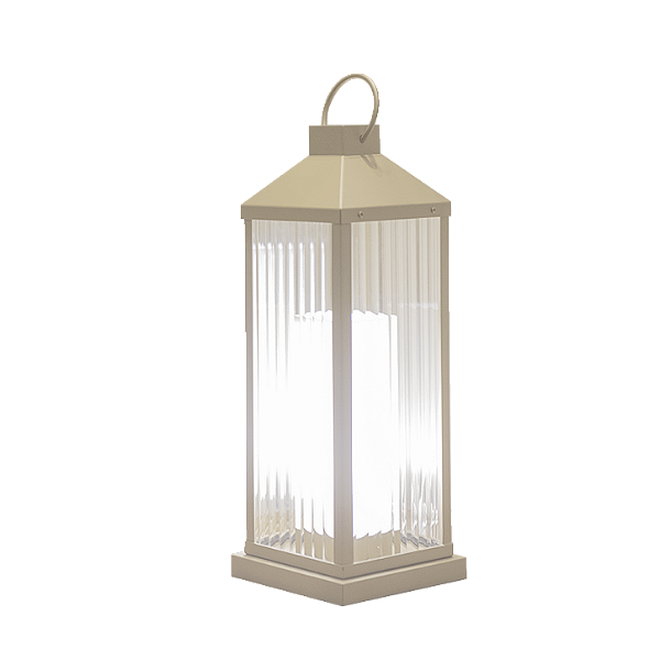 Lanterna Metal Domado Vintage Poli M 5849 72cm Alumínio Vidro e Policarbonato UV E27