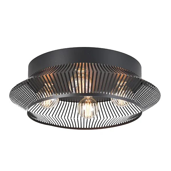 Plafon Metal Domado Manon 40cm 5746 E27 Alumínio