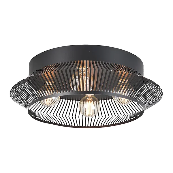 Plafon Metal Domado Manon 60cm 5748 E27 Alumínio