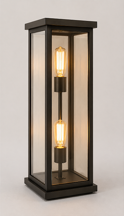 Arandela Metal Domado Colonial Quadrada GG Moder 5641GG