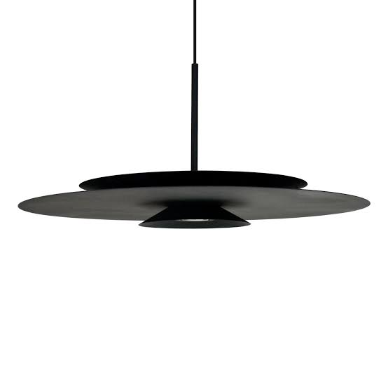 Pendente Tutu 535 Ø600x90mm 1x GU10 LED Dicróica Alumínio