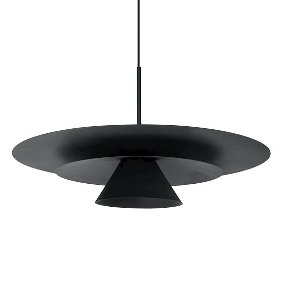 Pendente Tutu 536 Ø400x160mm 1x GU10 LED Dicróica Alumínio