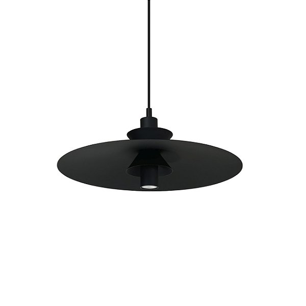 Pendente Guanumbi 542 Ø400x160mm 1x GU10 LED Dicróica MR11 Alumínio
