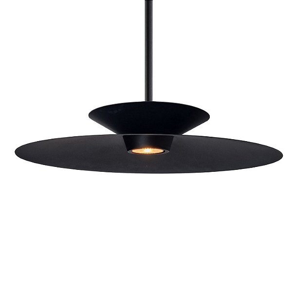 Pendente Tutu 531 Ø400x90mm 1x GU10 LED Dicróica Alumínio