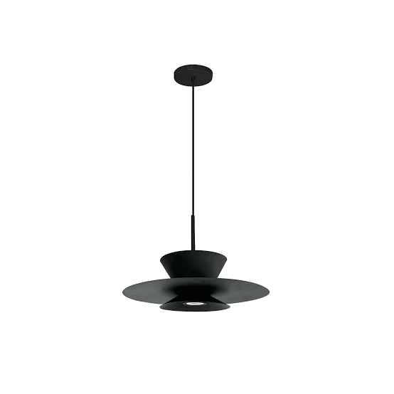 Pendente Tutu 532 Ø400x130mm 1x GU10 LED Dicróica Alumínio