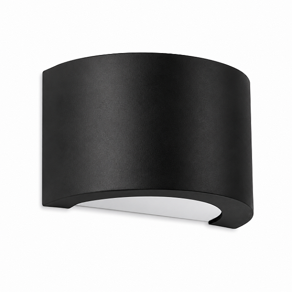 Arandela Metal Domado Luna P 7030 G9 Alumínio Vidro