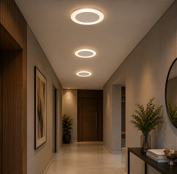 Arandela Metal Domado Fulmini Redonda 5897 LED