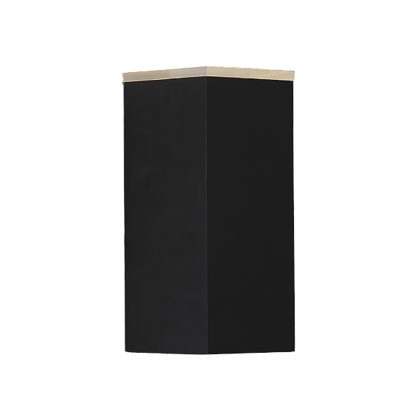 Arandela Metal Domado Quadrada 18cm 580 E27