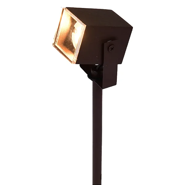 Espeto Mini Quadrado LED 3W 3000K em Alumínio e Acrílico 50101