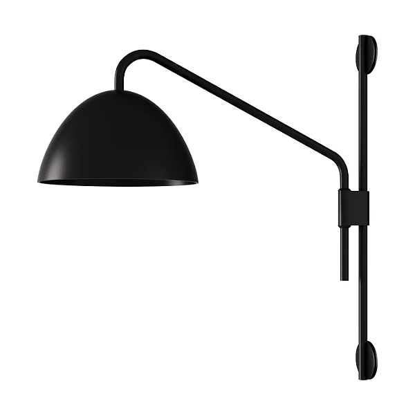 Arandela Articulada Foco Metallo Andria AR-128-LD Ligação Direta 1xE27 para Cabeceira, Leitura e Home Office