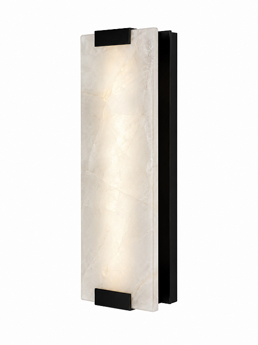 Arandela LED Foco Metallo Marmo AR-146 9,6W 2700K para Sala, Hall, Corredor e Lavabo