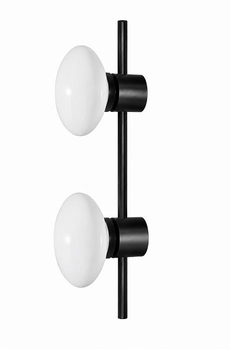 Arandela Nerano AR-155 Foco Metallo 33,6cm com 2 Lâmpadas G9 | Luminária de Parede Moderna