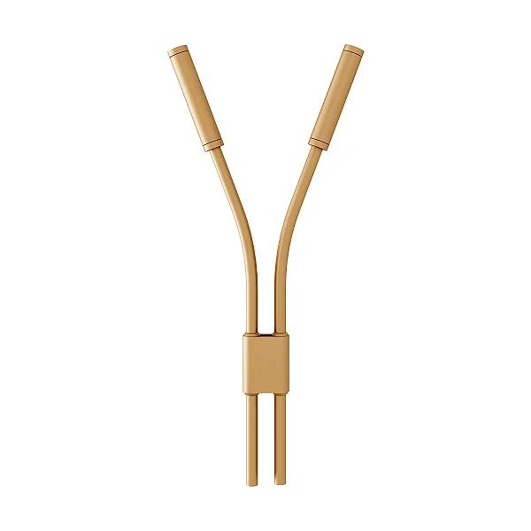 Arandela Sotille Articulada AR-143 Foco Metallo 47,3cm com 2 Lâmpadas G9 | Luminária de Parede Moderna
