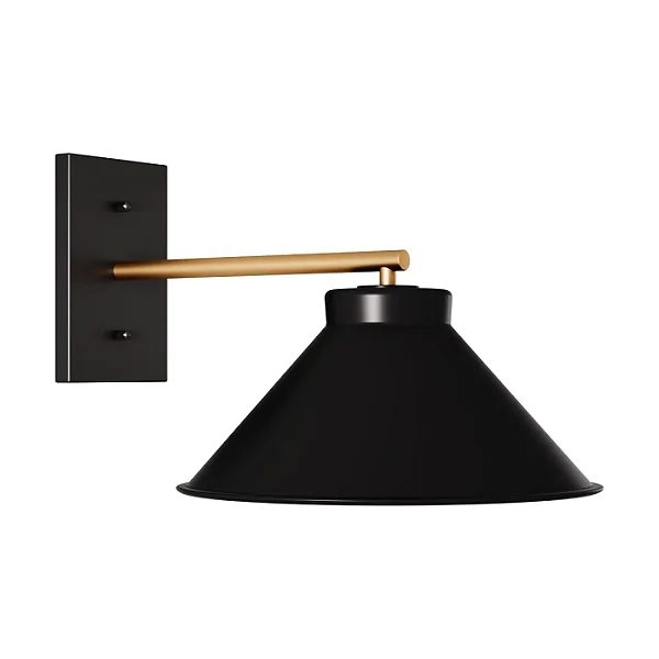 Arandela Verona AR-120 Foco Metallo 26cm para 1 Lâmpada E27 | Luminária de Parede Decorativa