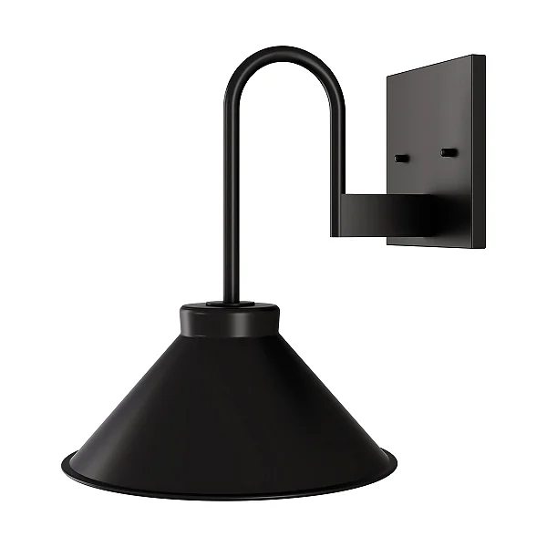 Arandela Vintage AR-137 Foco Metallo 32,8cm para 1 Lâmpada E27 | Luminária de Parede Industrial
