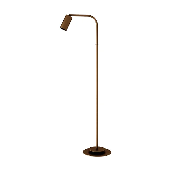 Coluna de Parede Bari Articulada CO-315 Foco Metallo 1,21m para 1 Lâmpada GU10 | Luminária de Parede Moderna