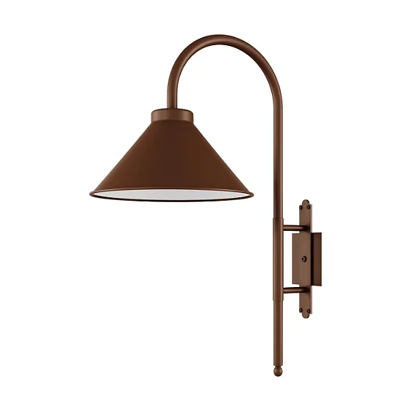 Jardineira Giardino Cúpula 31cm J-001-31 Foco Metallo 1 Lâmpada E27 | Luminária Decorativa para Jardim
