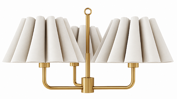 Lustre Delicato Mini LU-461 Foco Metallo 3 Lâmpadas E27 | Lustre Decorativo Moderno