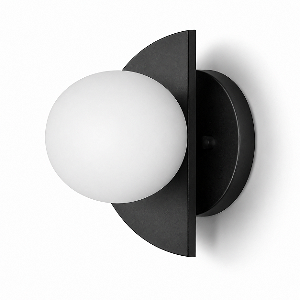 Arandela Itamonte Shell 272 21cm em Alumínio e Vidro Fosco Branco 1x G9 LED para Sala, Quarto e Corredor