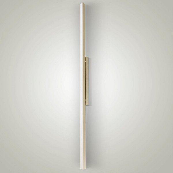 Arandela Itamonte Tech Uno G 277-301 101cm LED Integrado 24W Luz Direta Uso como Plafon em Alumínio e Acrílico Fosco 3000K 127V