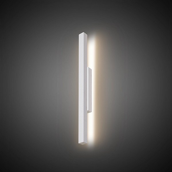 Arandela Itamonte Tech Uno P 278-402 50cm LED Integrado 12W Luz Indireta Uso como Plafon em Alumínio e Acrílico Fosco 4000K 230V