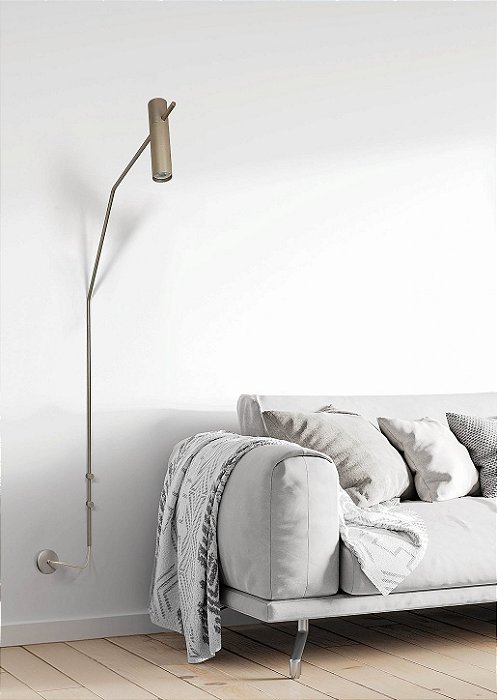 Arandela Itamonte Dutti II 292 Alumínio 1x GU10 para LED Dicróica MR11 Iluminação Decorativa