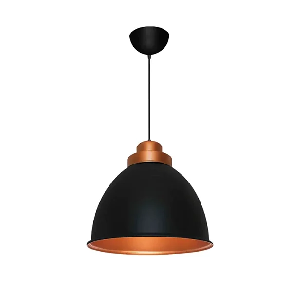 Pendente Itamonte Decor Industrial 433/31 Ø310x270mm 1x E27 em Alumínio para LED Bulbo A60