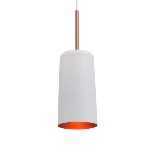 Pendente Itamonte Aluminium Buquê 454 Ø120x380mm 1x E27 em Alumínio para LED Bulbo A60